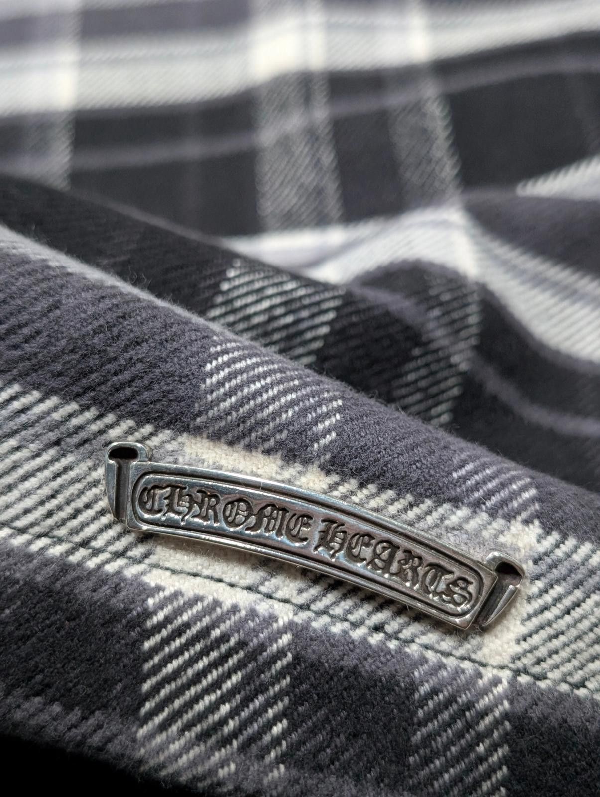 Chrome Hearts Chrome Hearts Work Dog Quilted Flannel Jacket 2025 Black Size US L / EU 52-54 / 3 - 8 Thumbnail