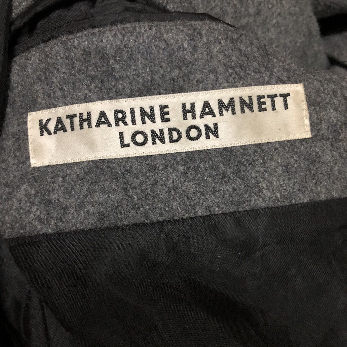 Katharine Hamnett London Katherine Hamnett London Wool Long Coat Size US M / EU 48-50 / 2 - 3 Thumbnail