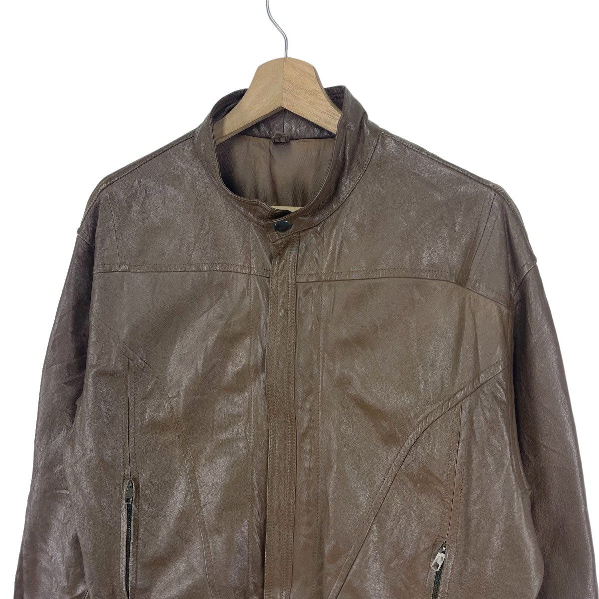 Vintage Fiocchi Italian Leather Jacket Size US M / EU 48-50 / 2 - 4 Thumbnail