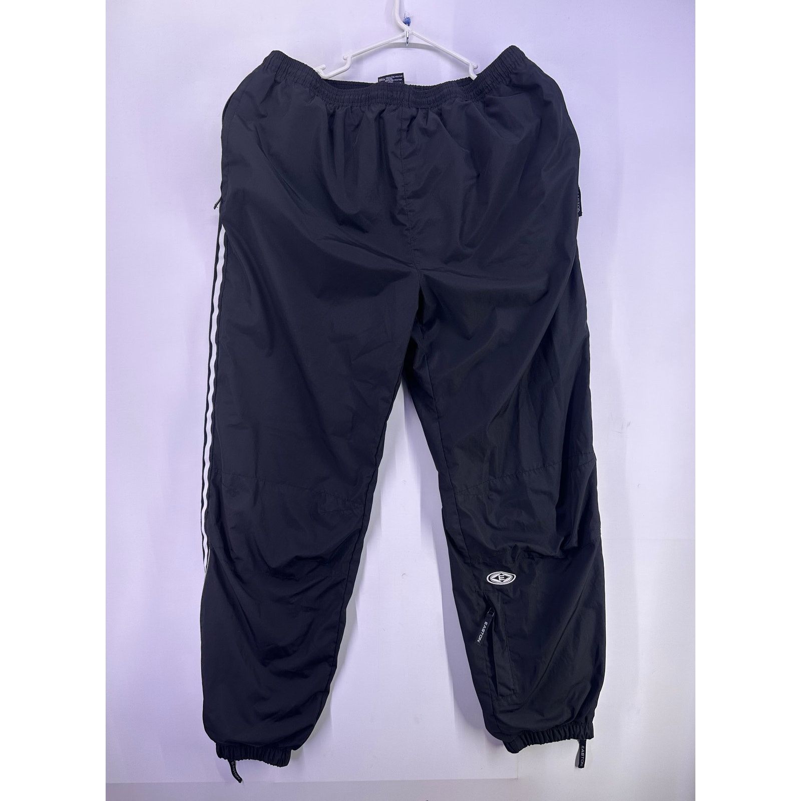 & Other Stories VTG Easton Black Warmup Track Windbreaker Jogger Tapered XL Size US 34 / EU 50 - 1 Thumbnail