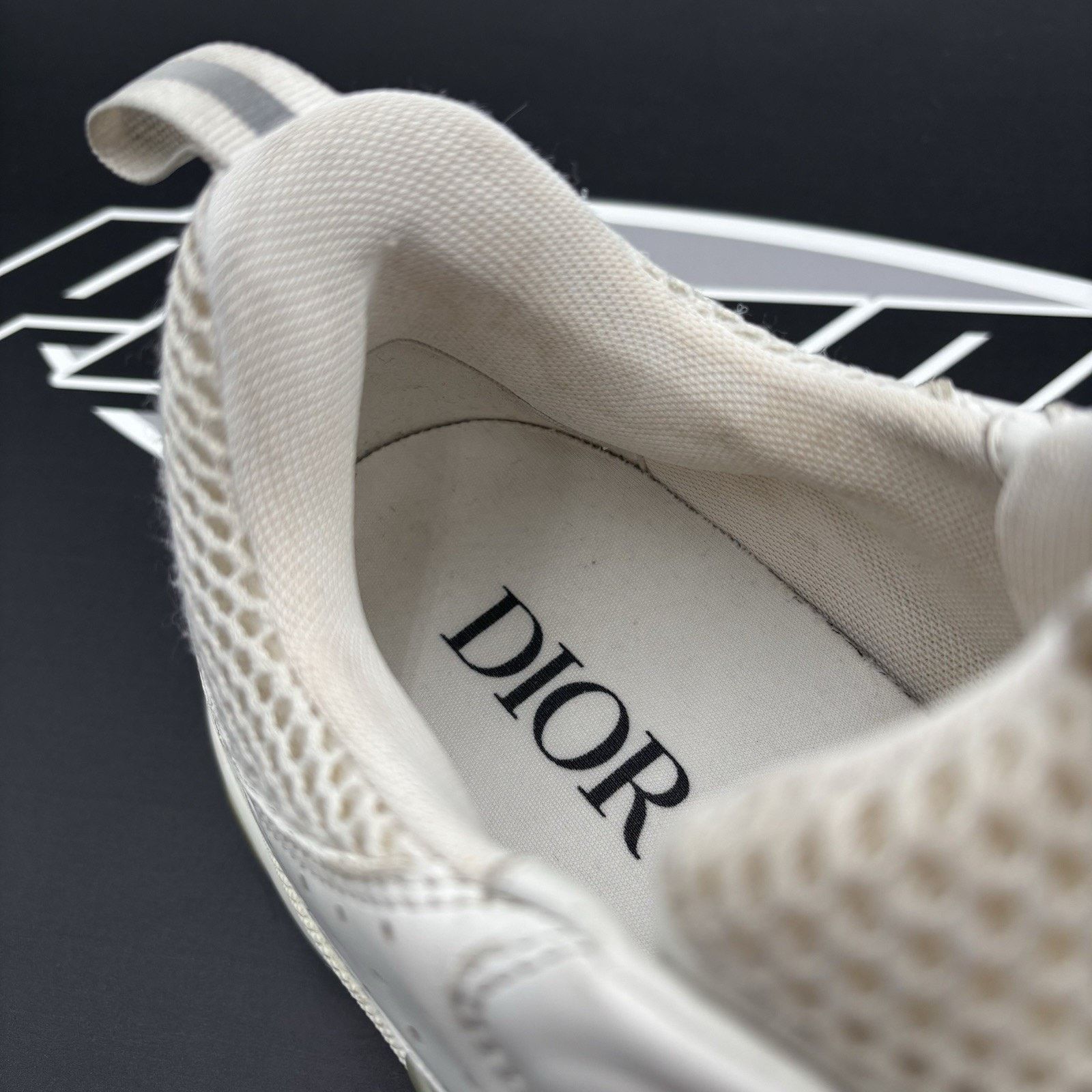 Dior Dior B22 Sneaker ' White Reflective ' | SUPER CLEAN! Size US 11 / EU 44 - 7 Thumbnail