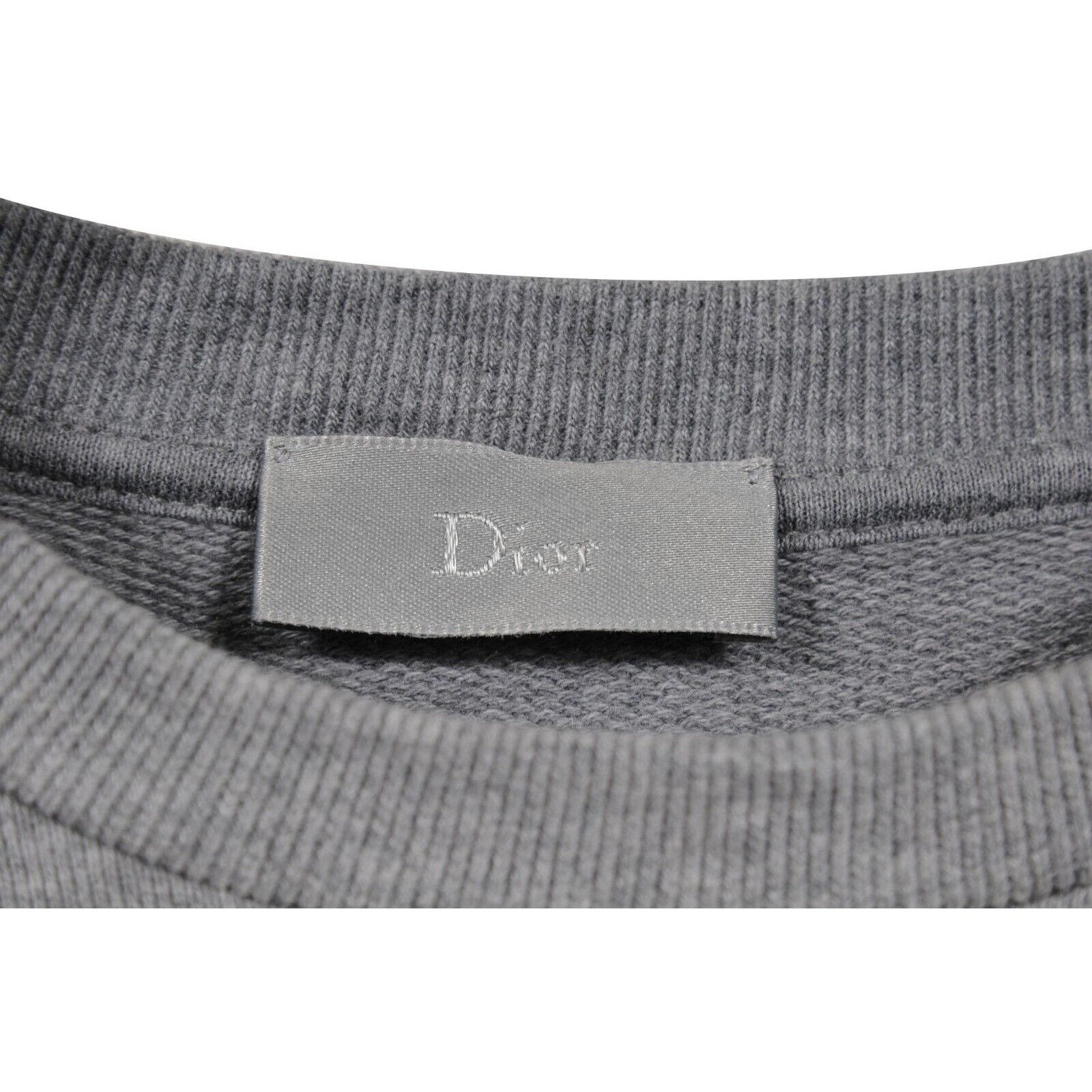 Dior HARDIOR Grey Green Logo Sweater Size US XS / EU 42 / 0 - 5 Thumbnail