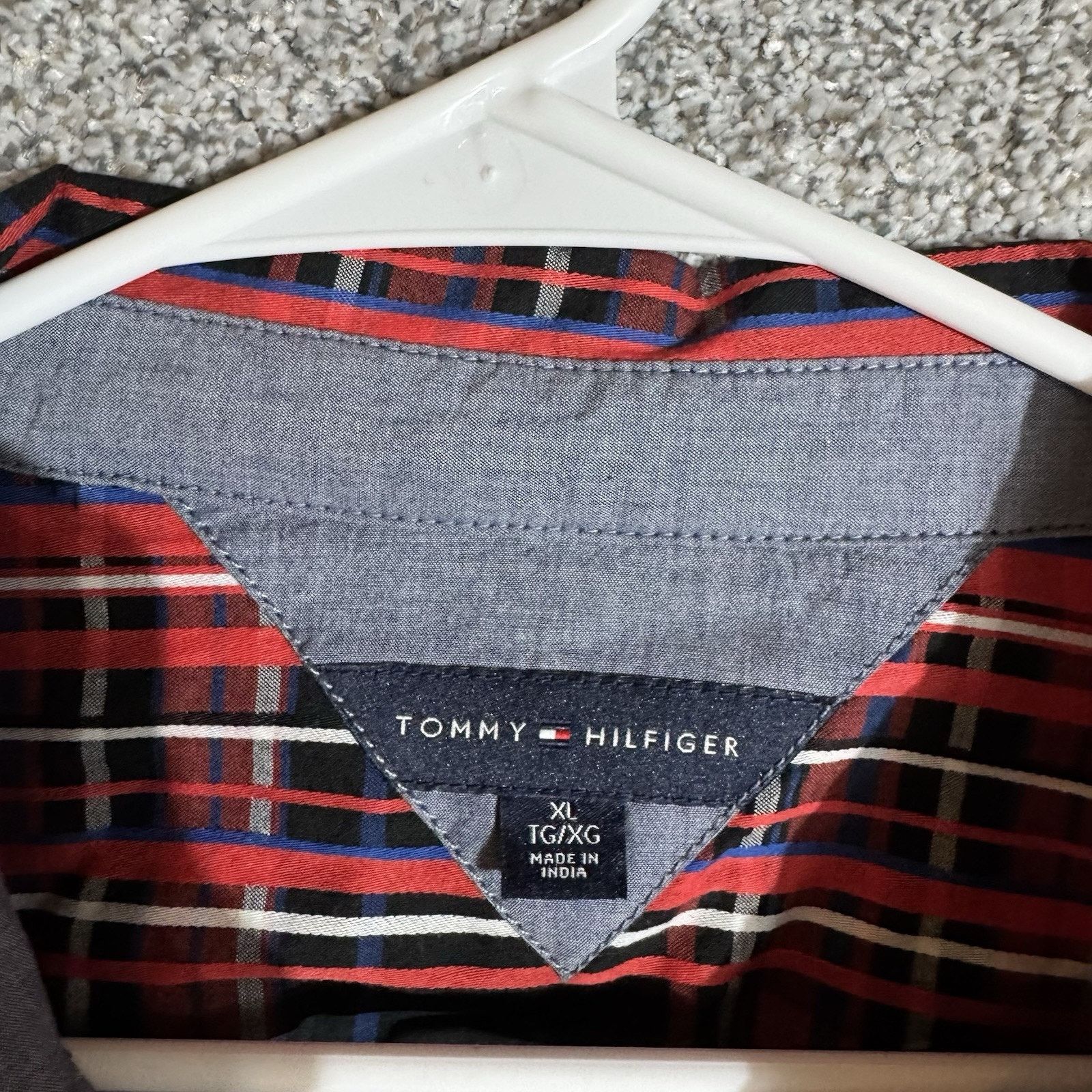Tommy Hilfiger Tommy Hilfiger Shirt Women XL Academia Plaid Button Up Size XL / US 12-14 / IT 48-50 - 4 Thumbnail