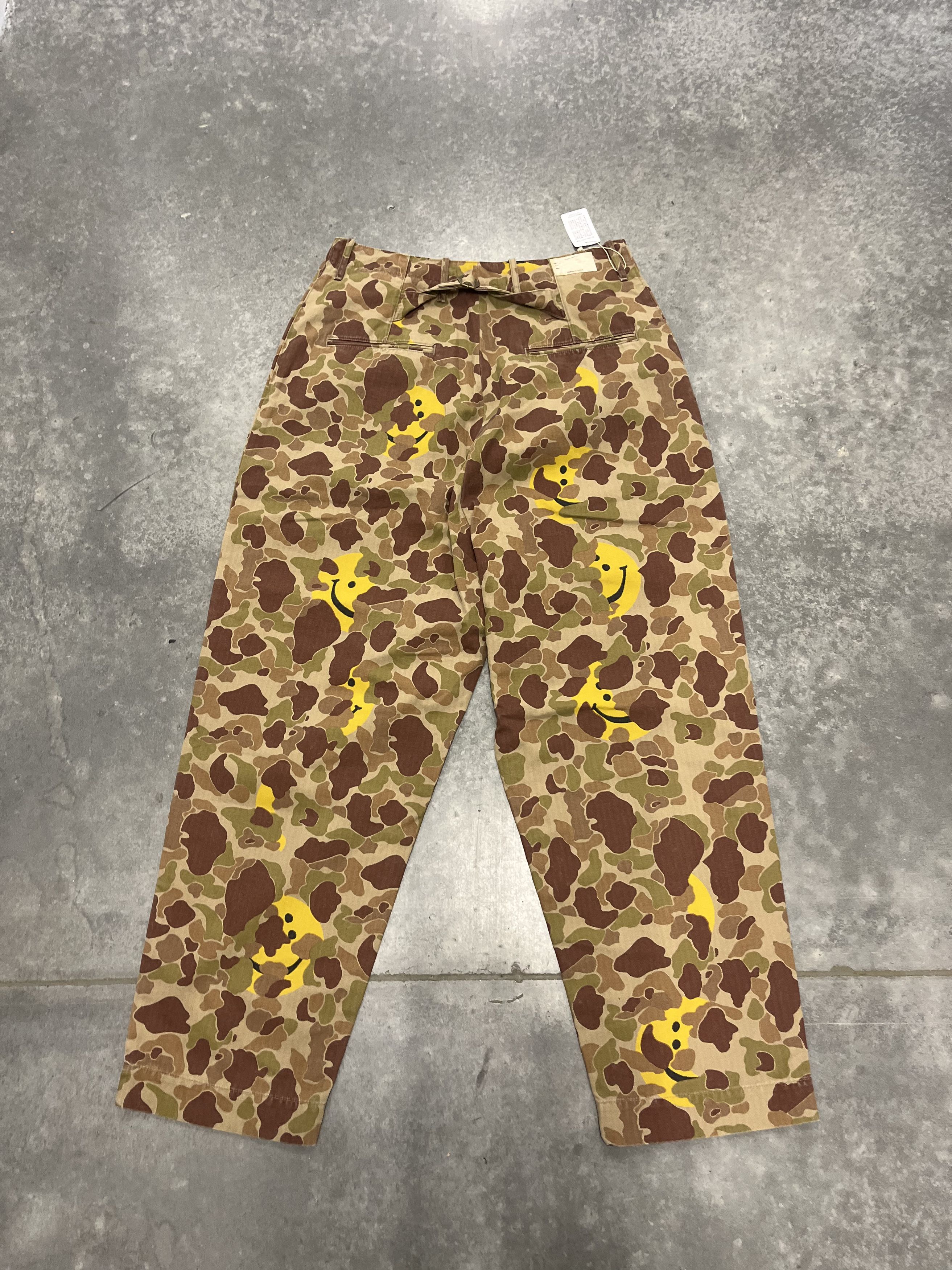 Kapital Kapital Herringbone Peek-a-boo Camouflage Easy Pants SZ 4 Size US 34 / EU 50 - 2 Thumbnail