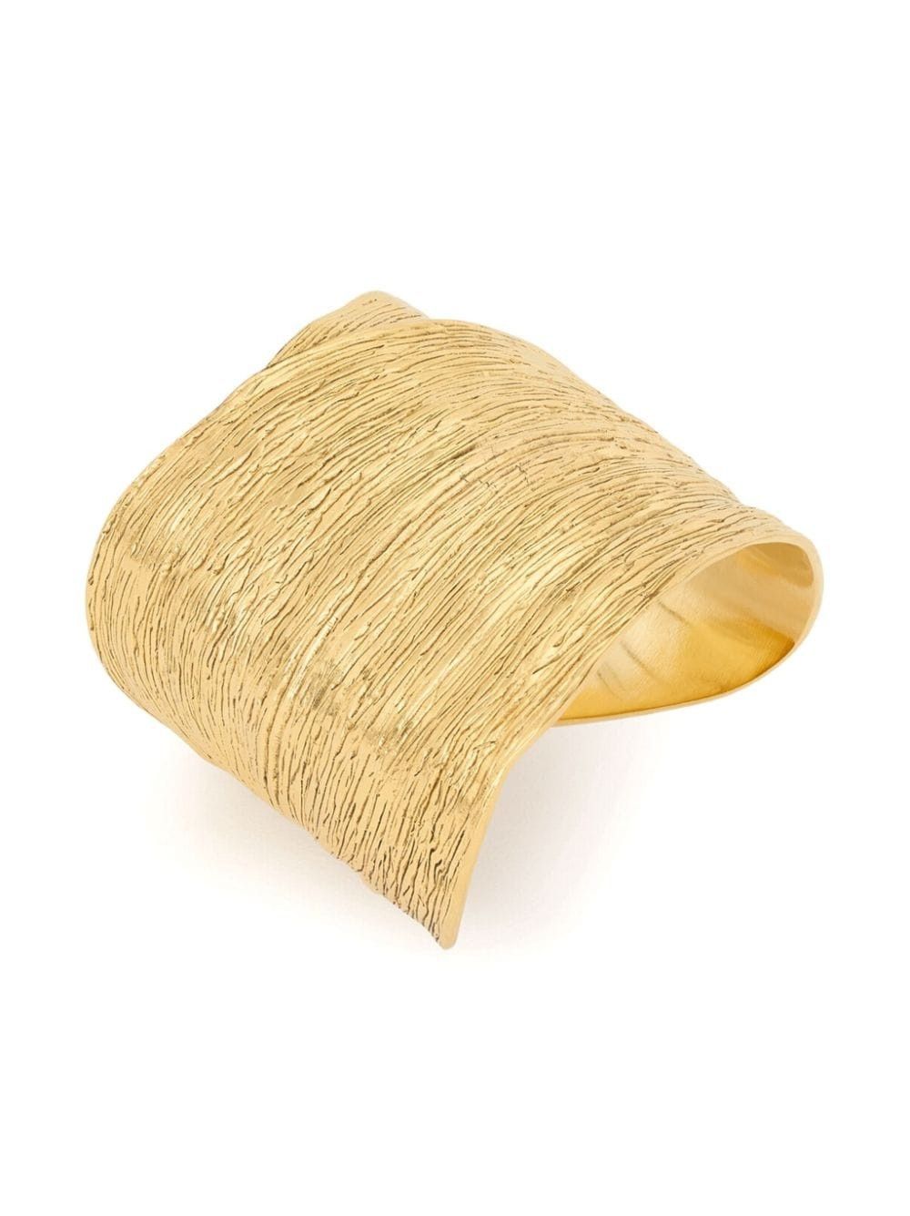 Saint Laurent Paris o1b1hav110325 746961 Size: S / Leaf Cuff Bracelet Metal Gold Size ONE SIZE - 2 Thumbnail