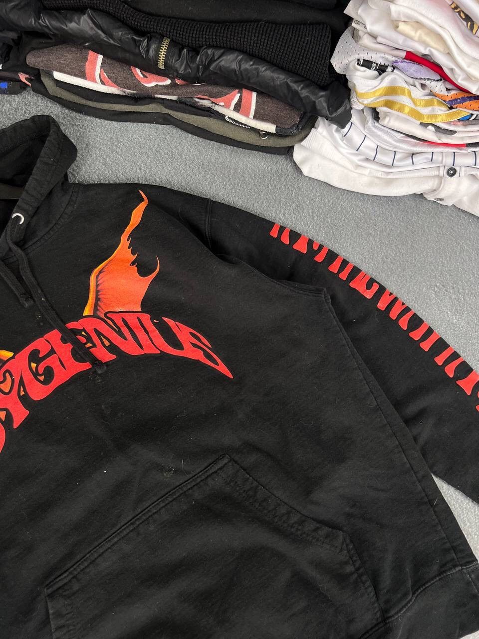 Band Tees Boygenius Vintage Graphic Print 00s Hoodie Size US XL / EU 56 / 4 - 4 Thumbnail