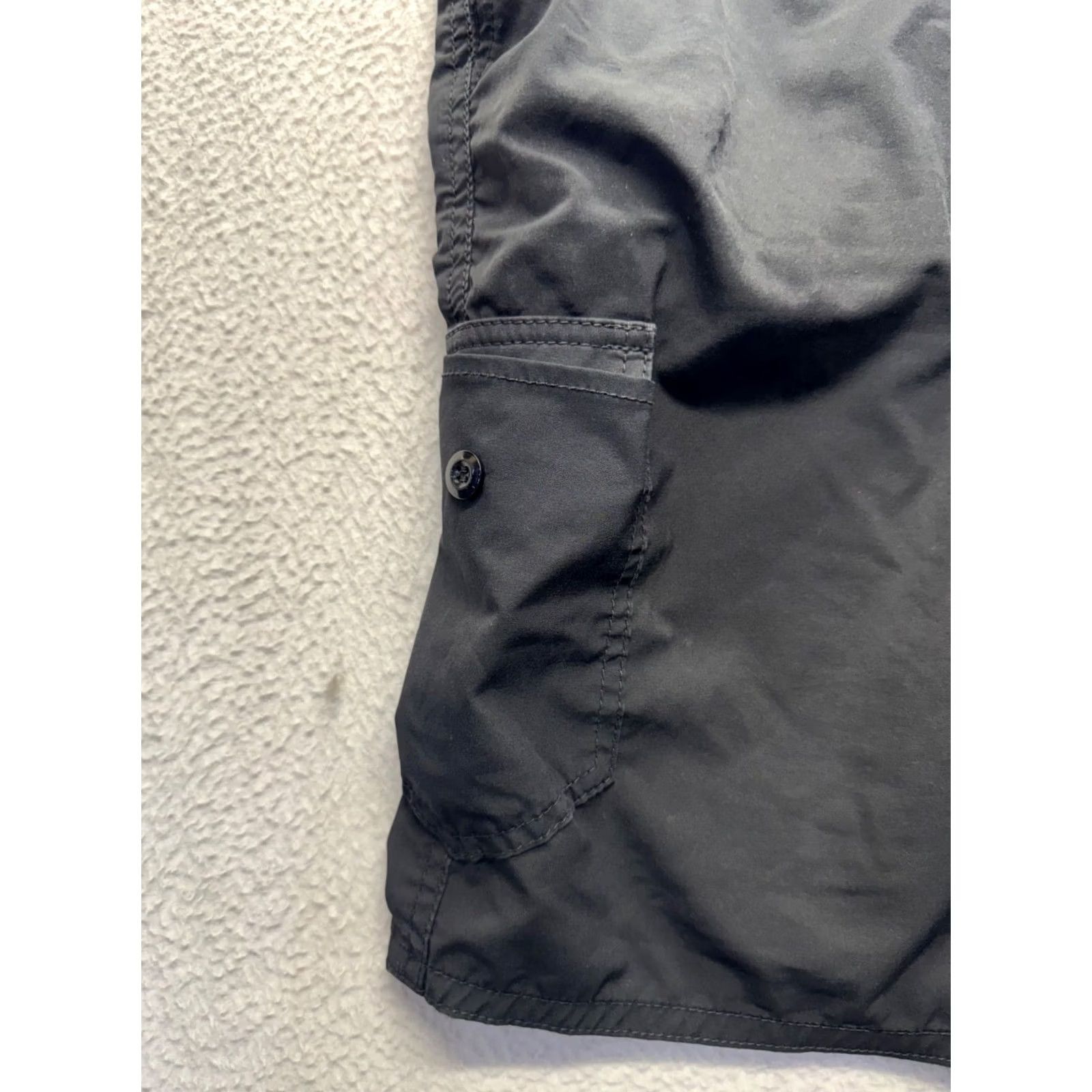 Bench Bench Bricks Charcoal Gray Cargo Shorts Adjustable Waist Pockets L Mens Utility Cargo Pocket Nylon Cotton Regular Summer Vintage No Size US 33 - 4 Thumbnail