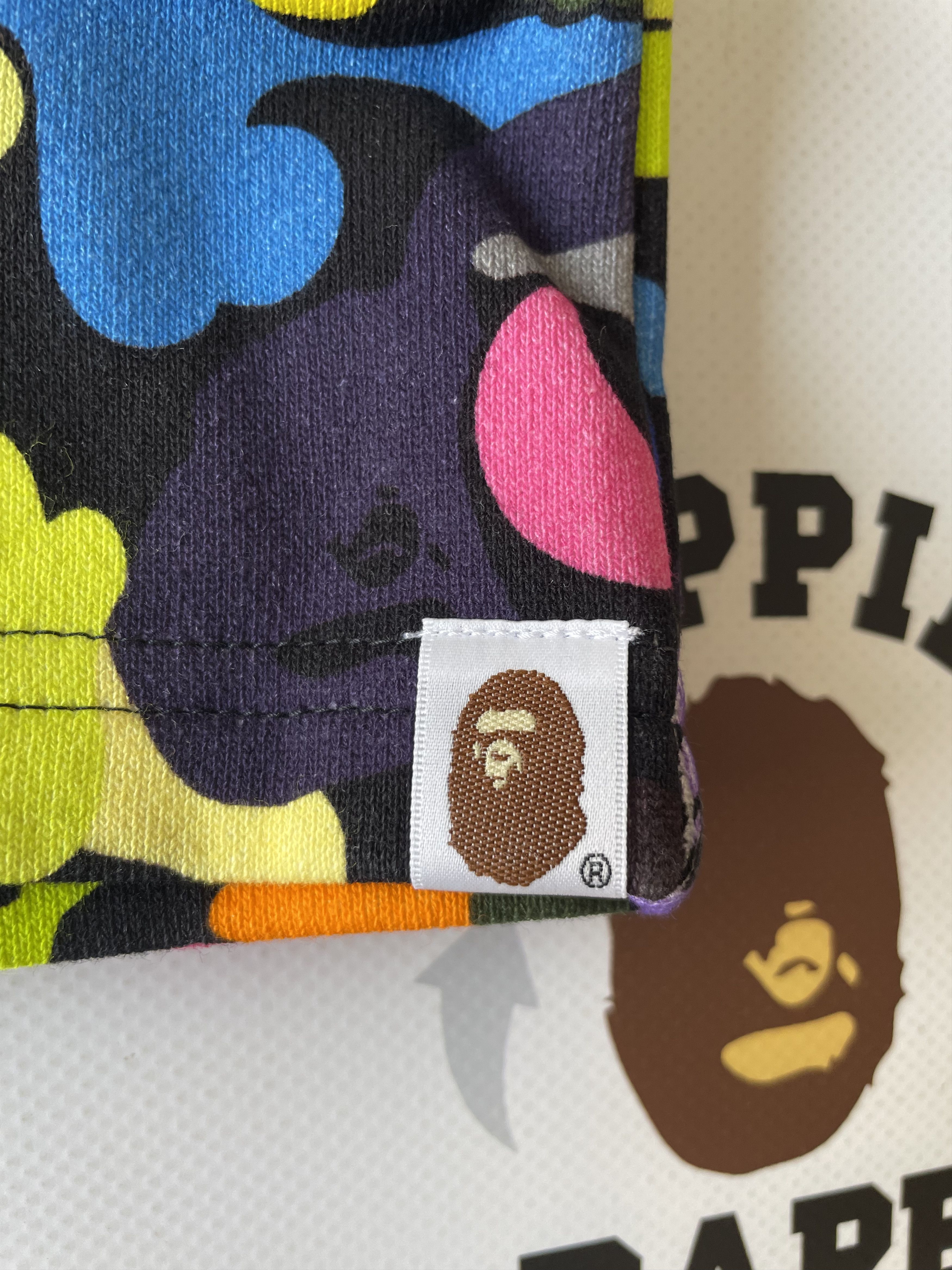 Bape BAPE MULTI CAMO NYC LOGO SWEAT SHORTS Size US 30 / EU 46 - 7 Thumbnail