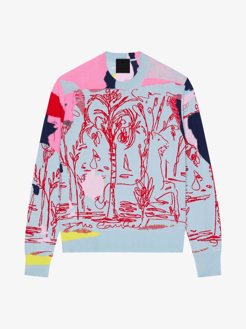 Givenchy o1w1db10426 Crew Neck Sweater in Multicolor Size US S / EU 44-46 / 1 - 1 Thumbnail