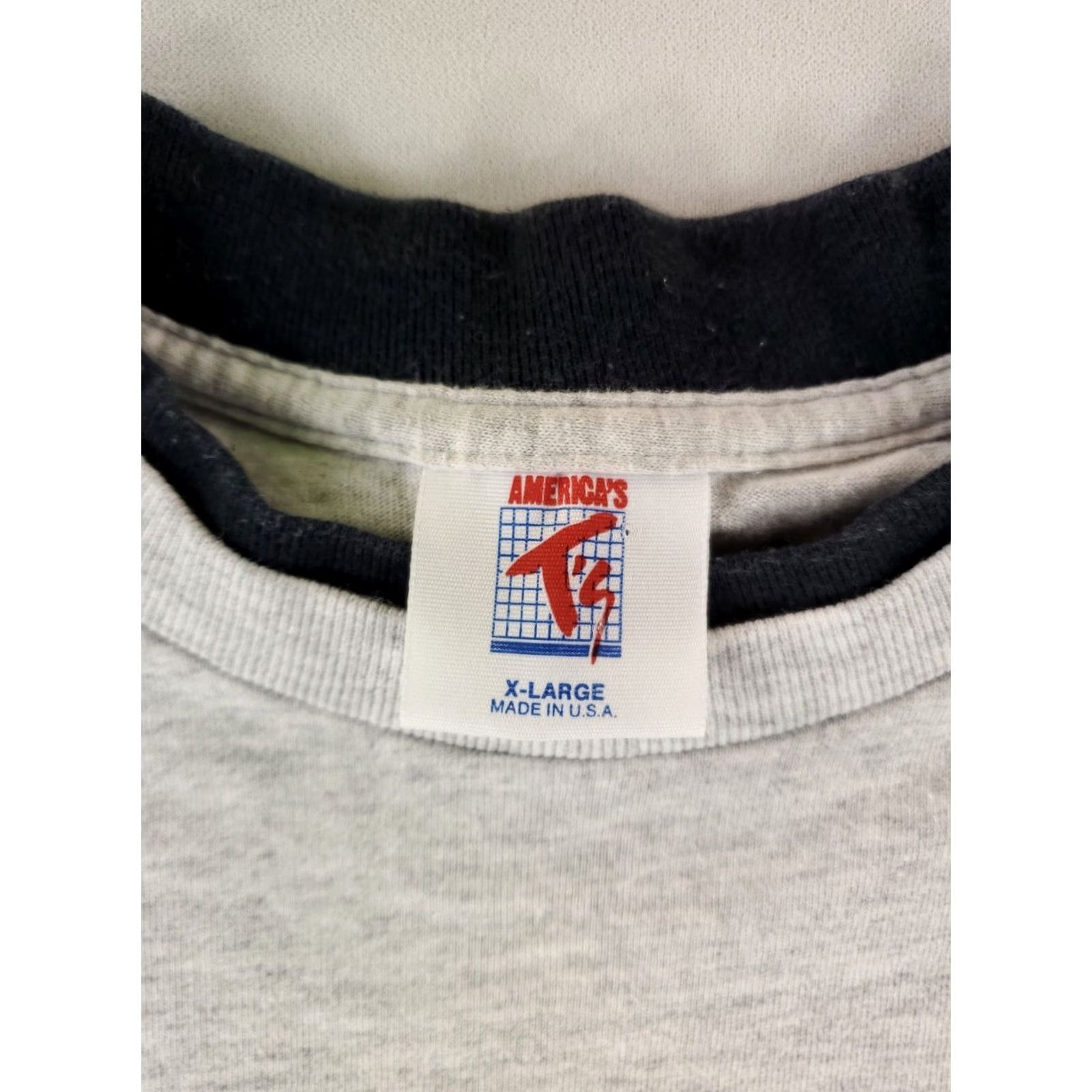 Doublet VINTAGE Princeton University Tigers T Shirt VTG 90s Double Collar Gray Made USA Mens XL Size US XL / EU 56 / 4 - 4 Thumbnail