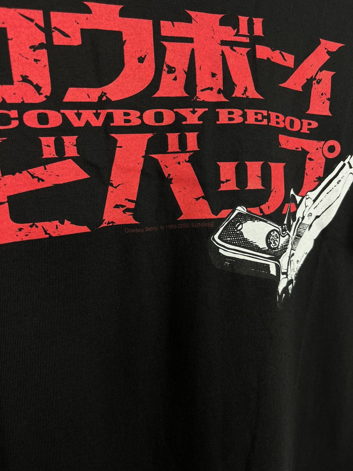 Anime DEADSTOCK Cowboy Bebop 2000s ODM Anime T-shirt M/L Size US L / EU 52-54 / 3 - 5 Thumbnail