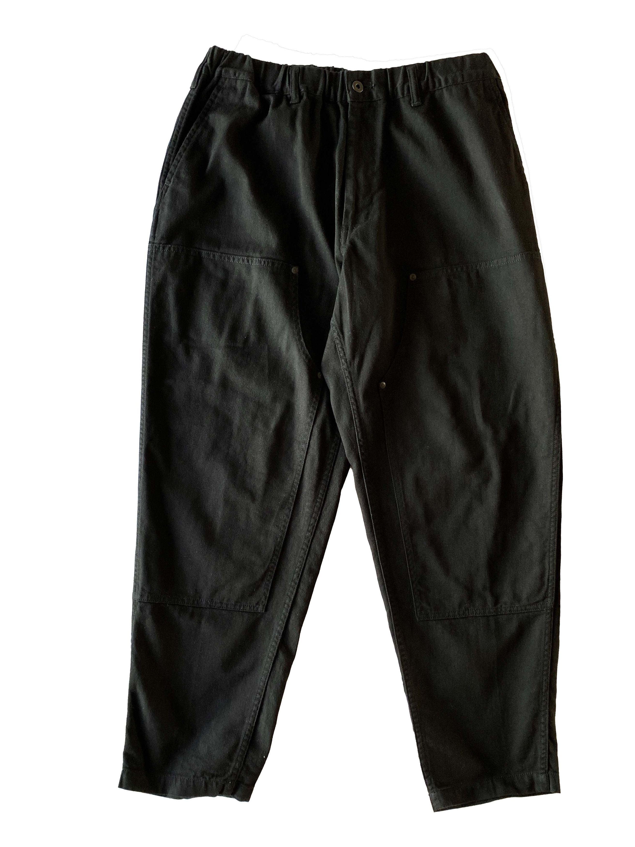 Yohji Yamamoto Yohji Yamamoto Black Scandal Cotton Pants Size US 34 / EU 50 - 3 Thumbnail