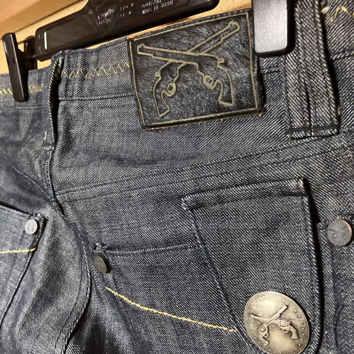 Roar roar roarguns Gold & Silver Thread Jeans K11 Size US 32 / EU 48 - 5 Thumbnail