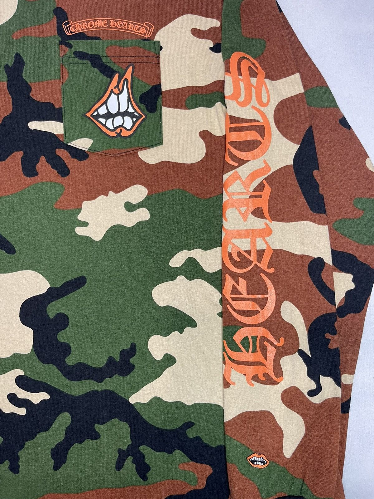 Chrome Hearts Chrome Hearts Camo Matty Boy Long Sleeve T-Shirt Size US XXL / EU 58 / 5 - 3 Thumbnail