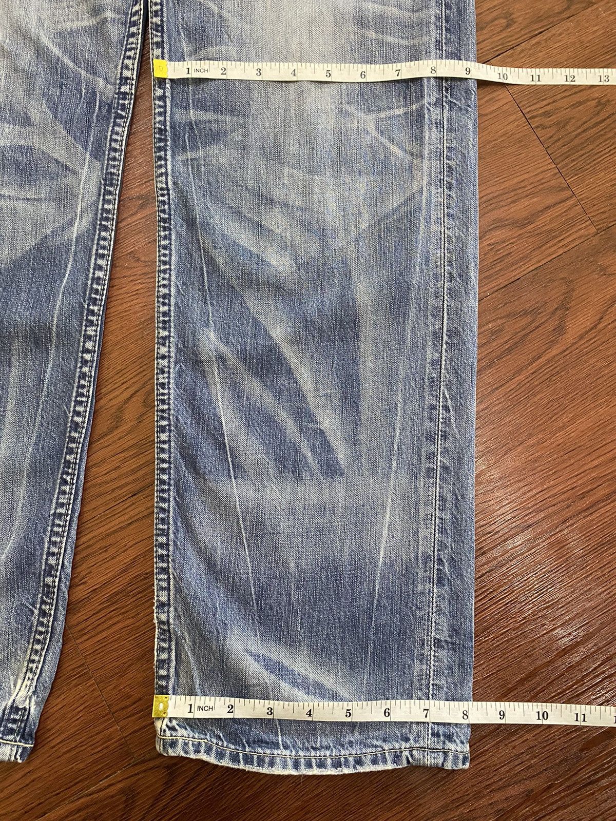 Levi's Vintage Clothing Vintage Levis Japan Blue Wash Workwear Jeans Size US 31 - 15 Thumbnail