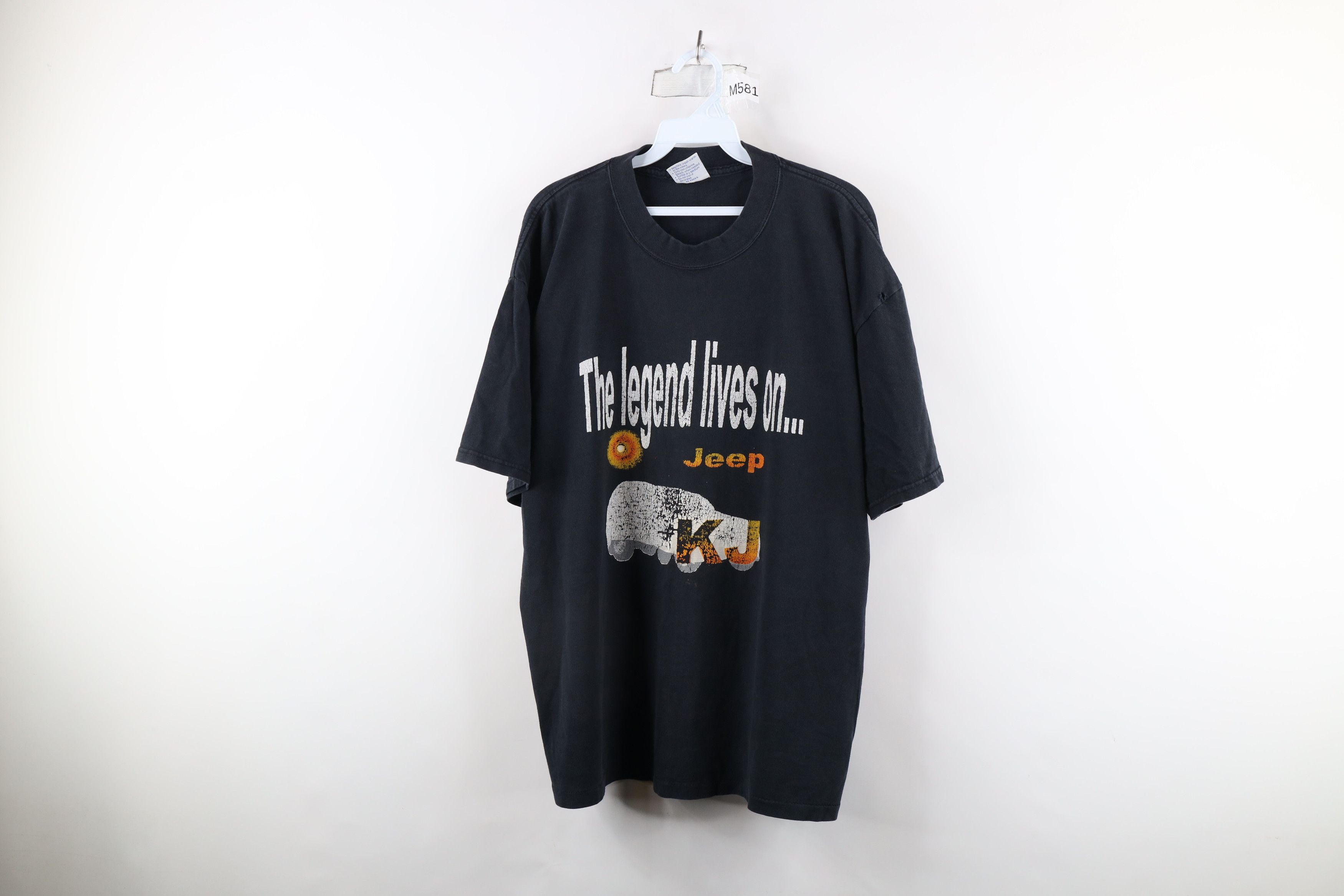 Vintage Vintage 90s Out Jeep Motors The Legend Lives On T-Shirt USA Size US XL / EU 56 / 4 - 1 Thumbnail