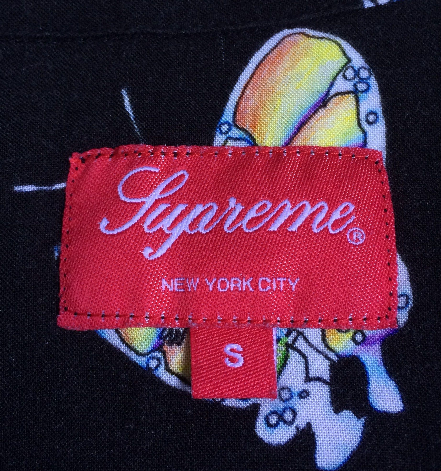Supreme S/S 2016 Supreme x Gonz Butterfly Rayon Shirt Size US S / EU 44-46 / 1 - 3 Thumbnail