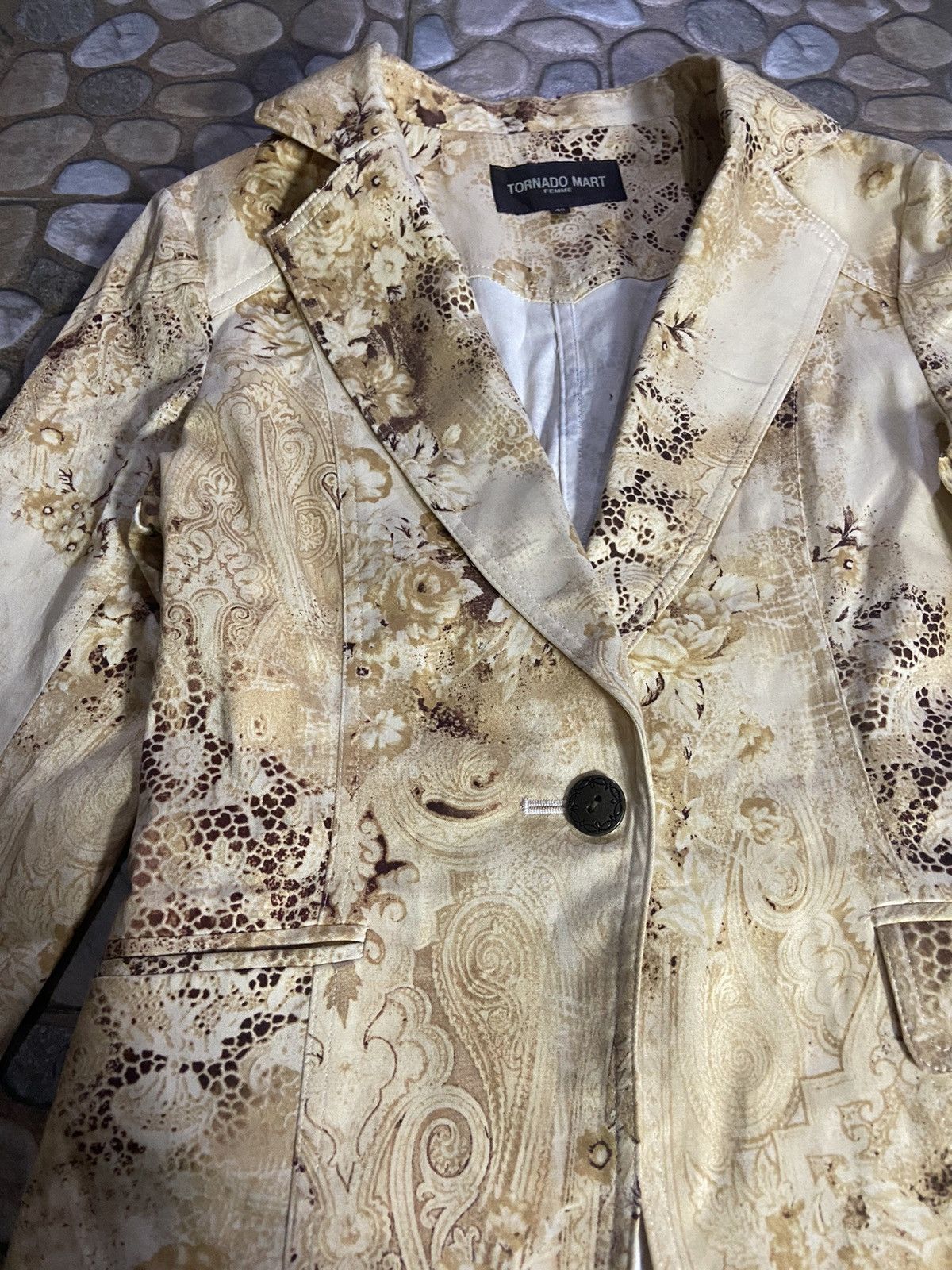 Tornado Mart × Vintage VTG TORNADOMART WOMEN BLAZER Size S / US 4 / IT 40 - 5 Thumbnail