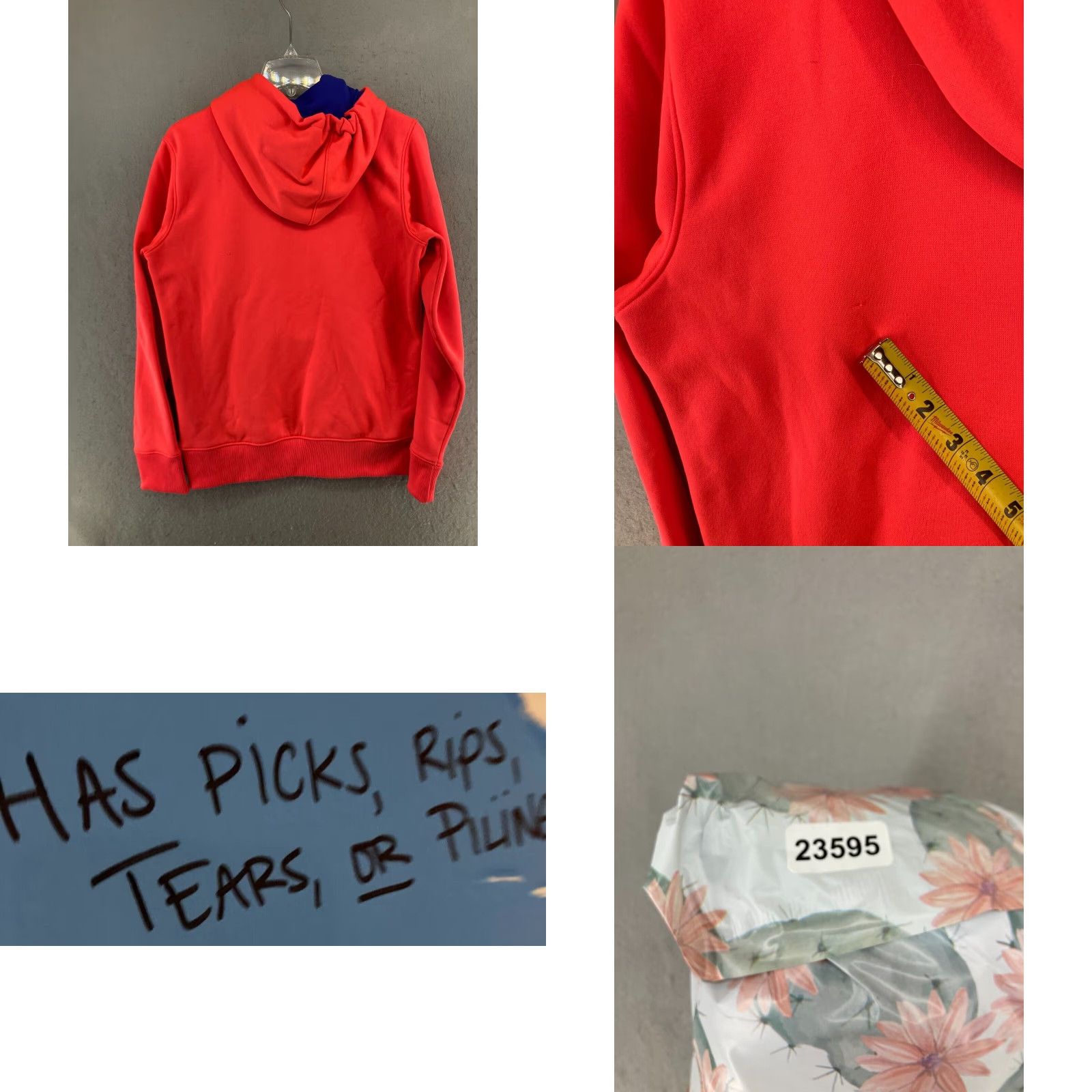 Under Armour Under Armour Womens Hoodie M Pink Athletic Pocket Heat Gear Size M / US 6-8 / IT 42-44 - 8 Thumbnail
