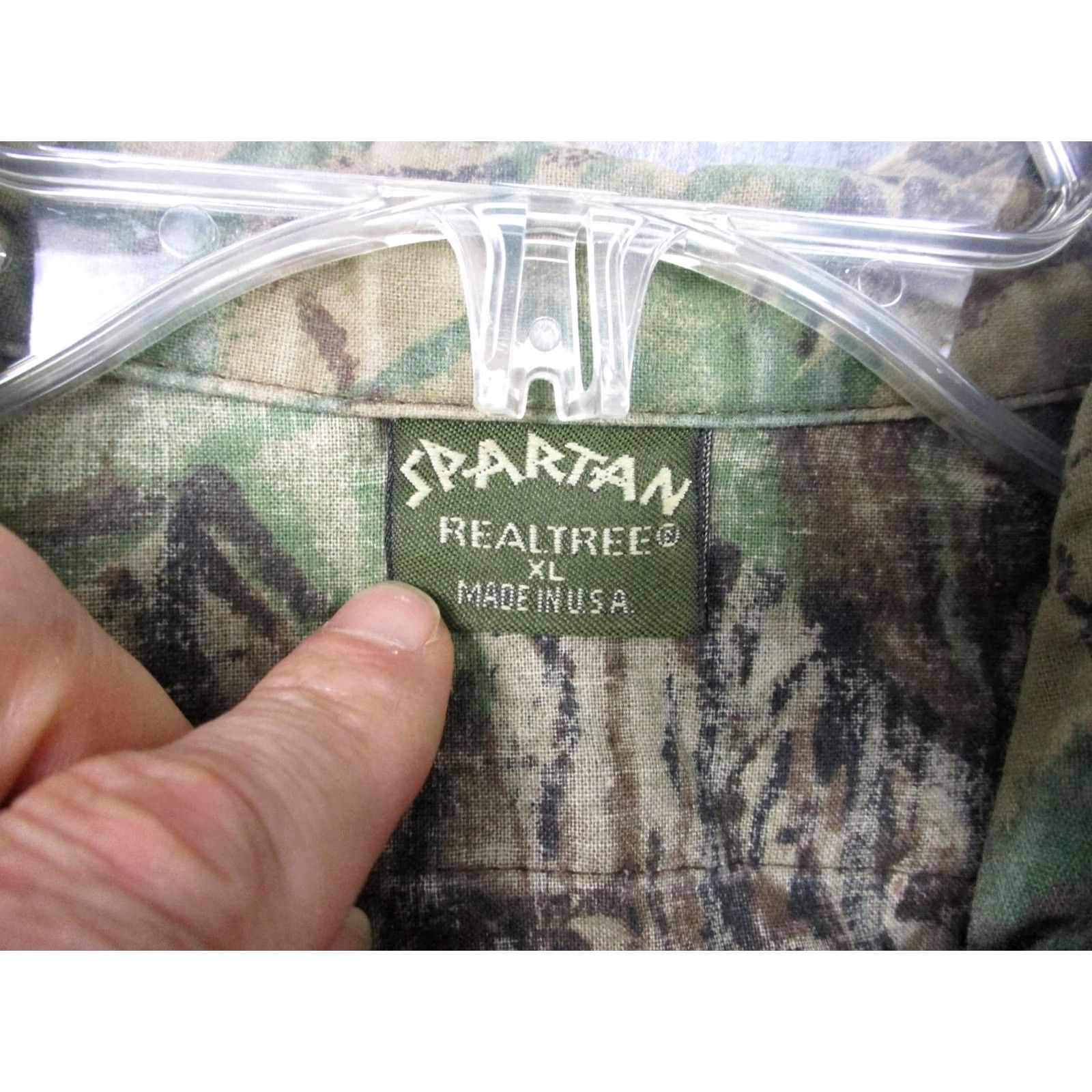 Realtree VINTAGE Realtree Camo Shirt Mens XL Spartan Button Front Long Sleeve USA Made Size US XL / EU 56 / 4 - 4 Thumbnail