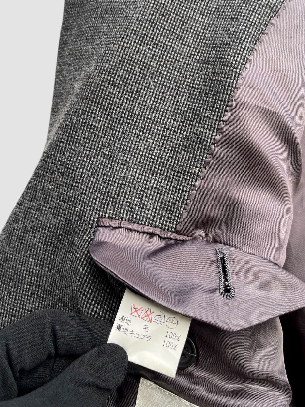 Issey Miyake Miyake Design Studio IM Wool Tailored Jacket Size US L / EU 52-54 / 3 - 11 Thumbnail