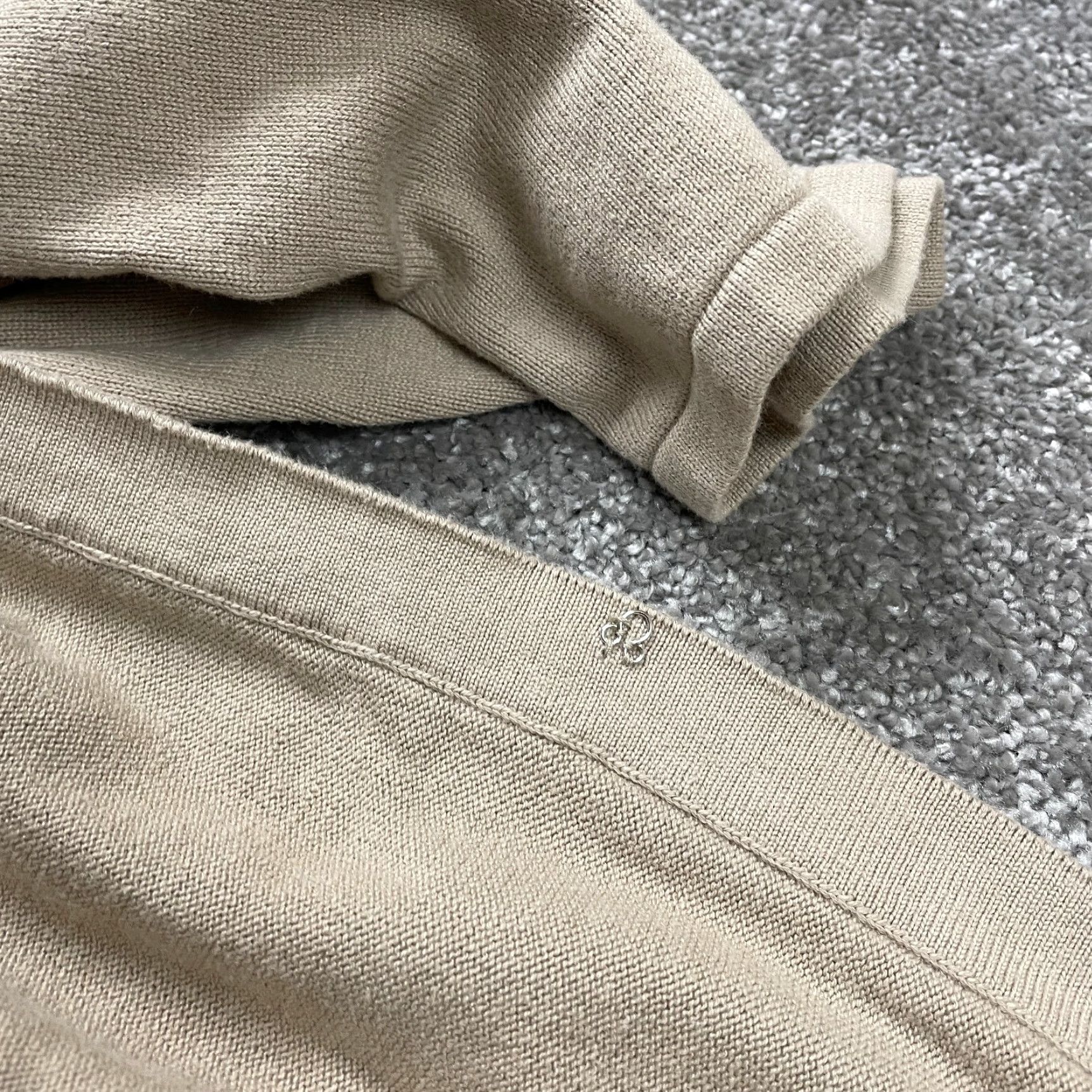 Vintage Joan River's Cardigan Women XL Brown Solid Long Sleeve Open Knit Cover Up Pocket Size XL / US 12-14 / IT 48-50 - 3 Thumbnail