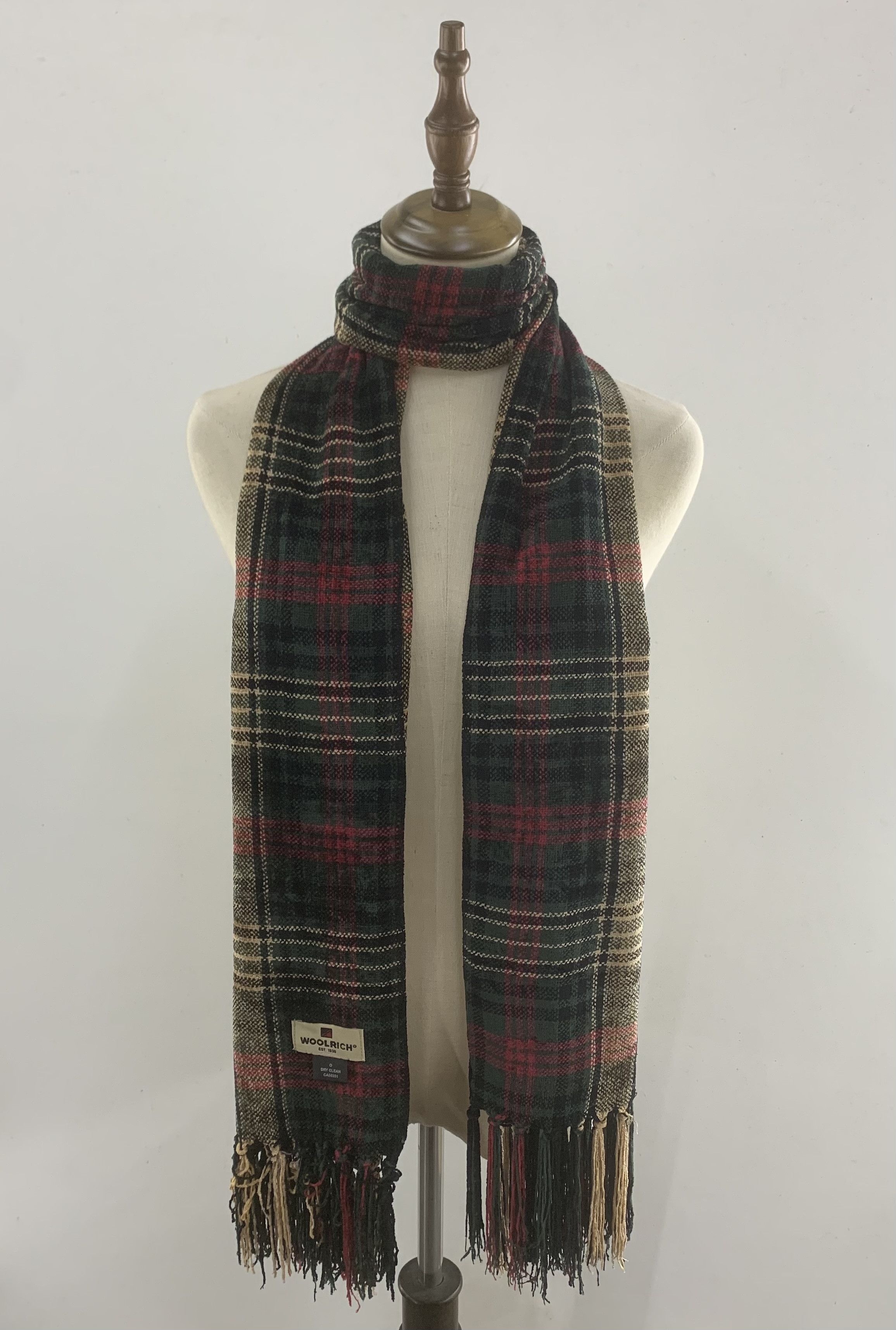 Woolrich Woolen Mills Woolrich Scarf Wool Muffler Neck Wrap BL9236 Size ONE SIZE - 1 Thumbnail