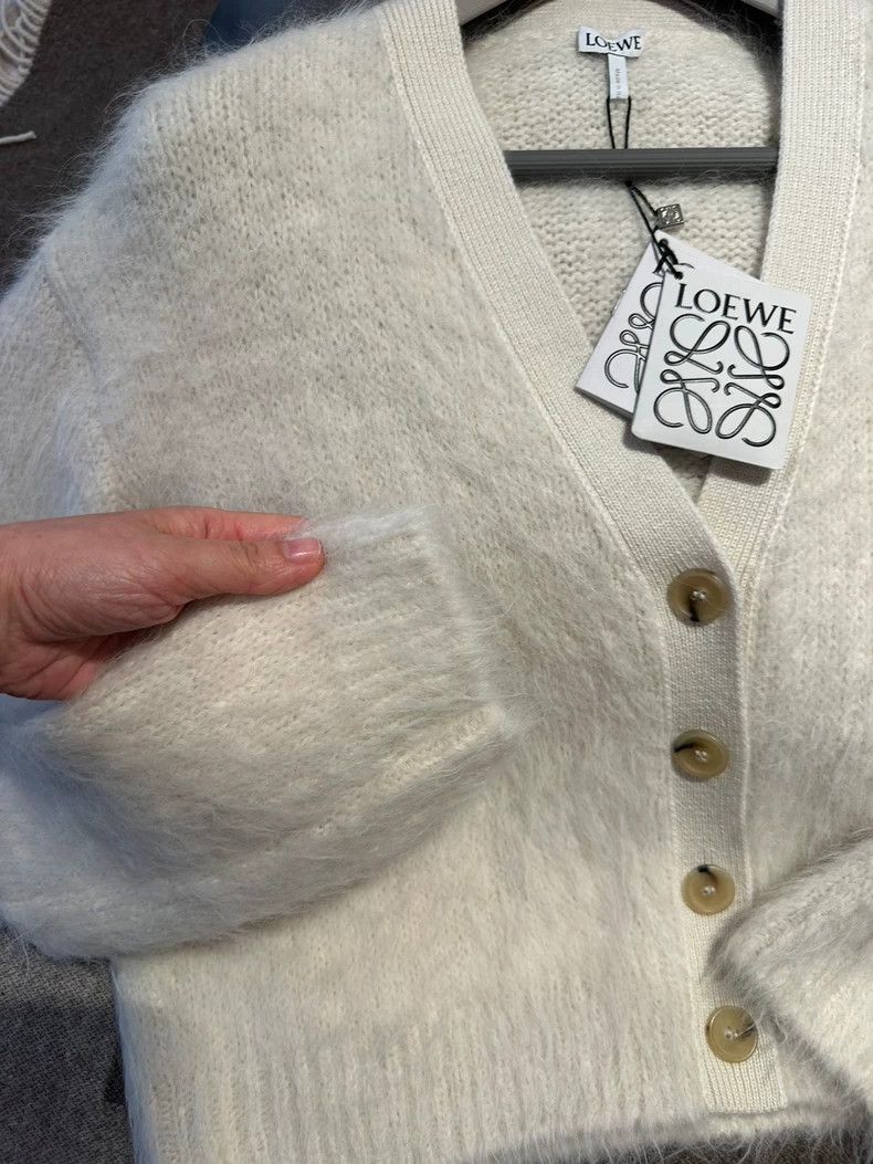 Loewe loewe Alpaca cardigan 2504-Nextarrow Size US XS / EU 42 / 0 - 4 Thumbnail