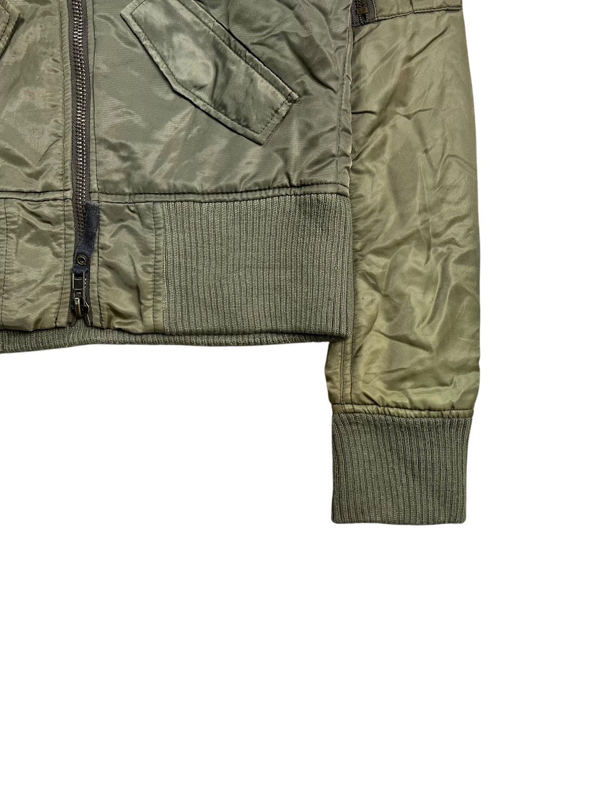 If Six Was Nine 2000s GOA - Double Zips Sun Faded Jacket Size US S / EU 44-46 / 1 - 5 Thumbnail