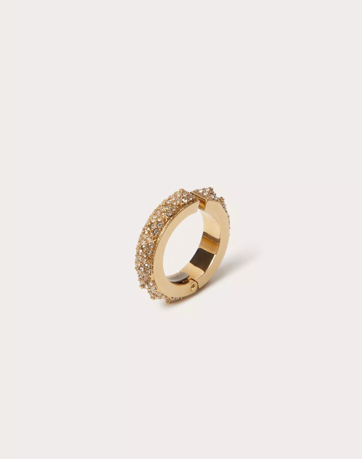 Valentino oc11z0725 Size:OS/Swarovski Crystal Single Earcuff in Golden Size ONE SIZE - 3 Thumbnail
