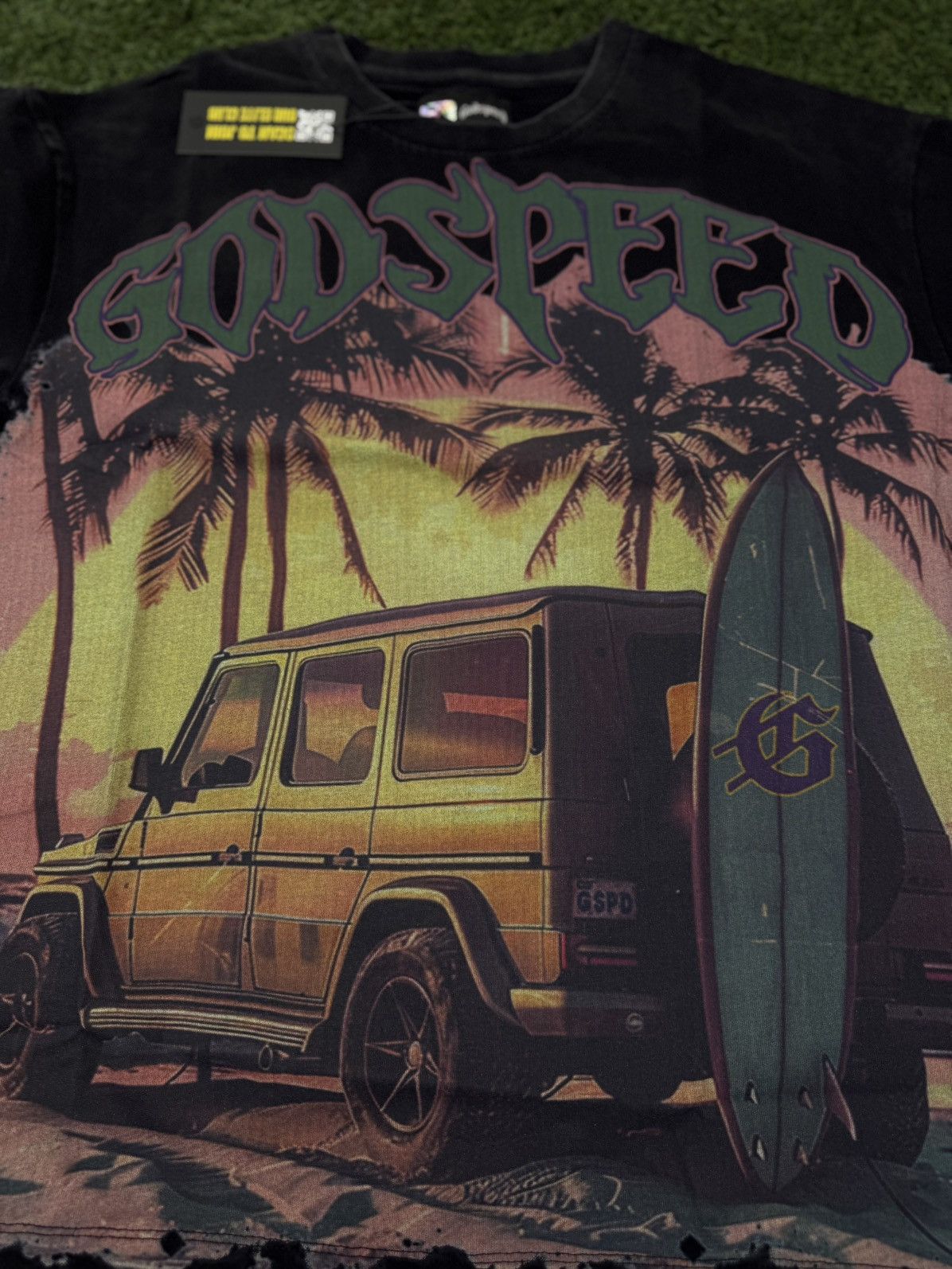 Godspeed Black Miami G Wagon Tee Shirt Size XL (NEW)