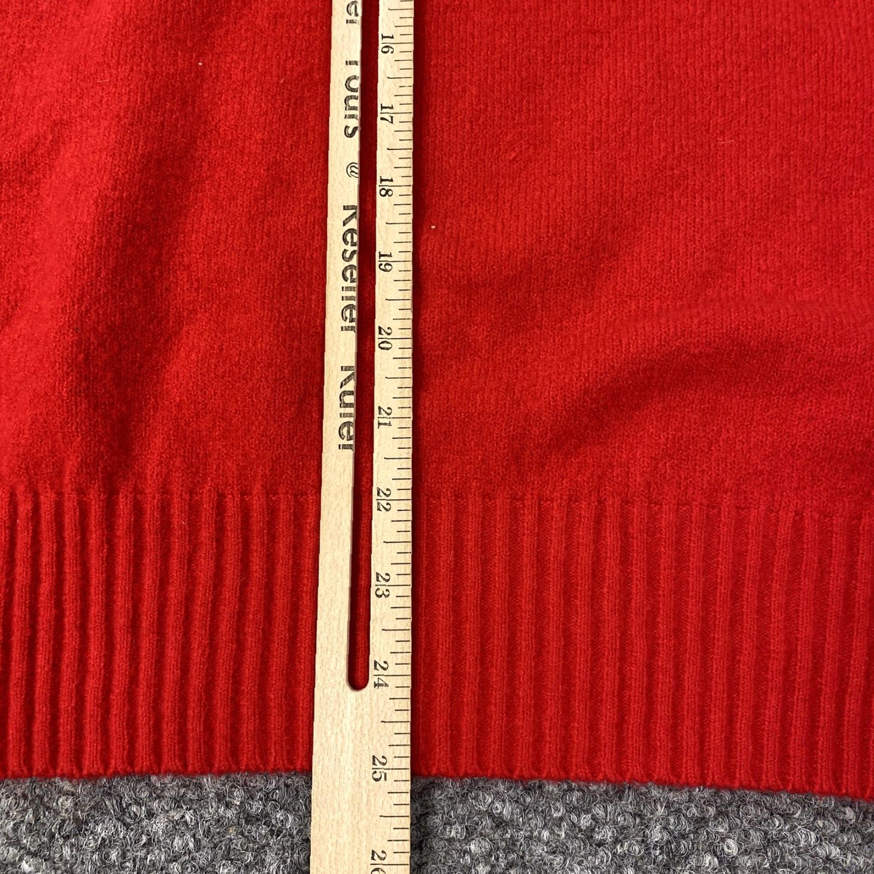 Eddie Bauer Eddie Bauer Sweater Womens Small Red Half Zip Mock Neck Alpine Route Wool Blend Size S / US 4 / IT 40 - 7 Thumbnail