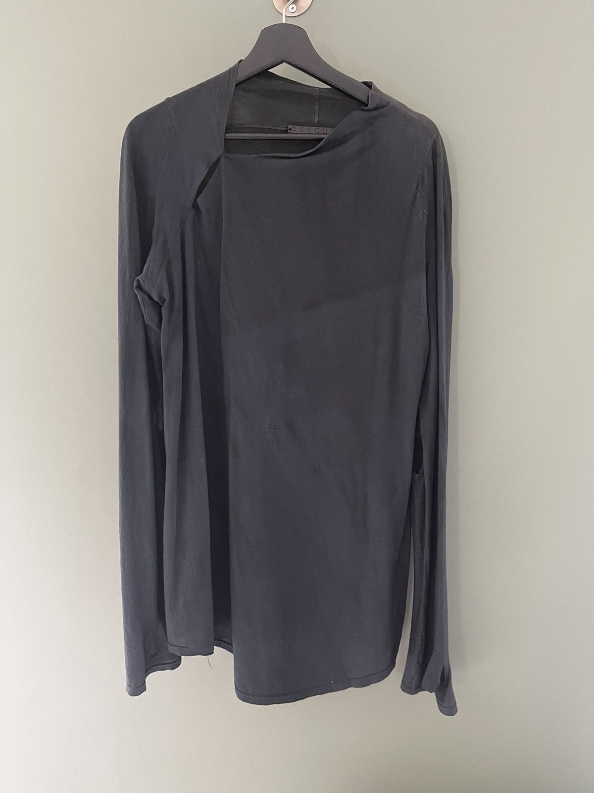 image of Obscur Washed Glove Long Sleeve in Black, Men's (Size Medium)
