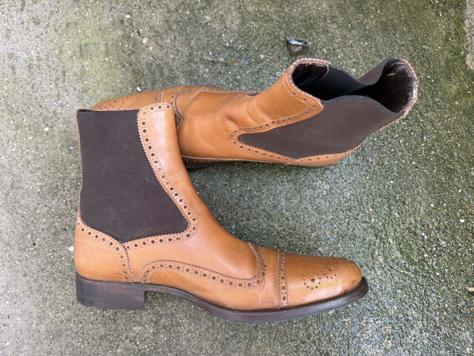 Dolce & Gabbana 🇮🇹 Dolce & Gabbana 🇮🇹 (642 1776) Men's Cancel Boots U.k-6.5 Size US 7.5 / EU 40-41 - 5 Thumbnail