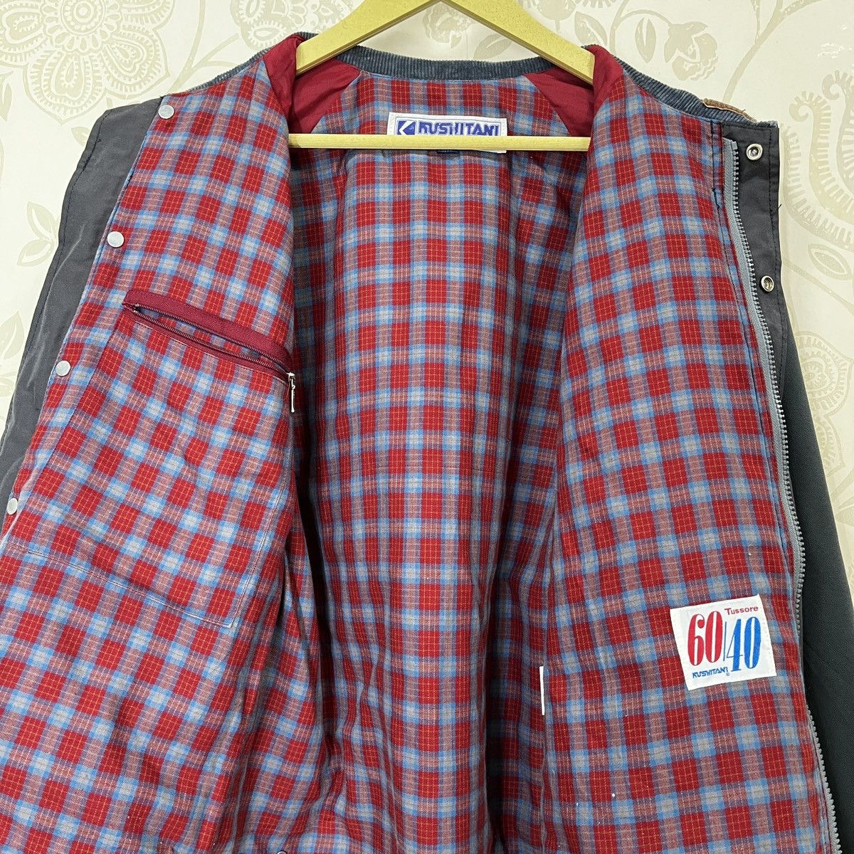 Japanese Brand × Sports Specialties Kushitani Explorer 1980s Bomber Blanket Light Jacket Japan Size US M / EU 48-50 / 2 - 14 Thumbnail