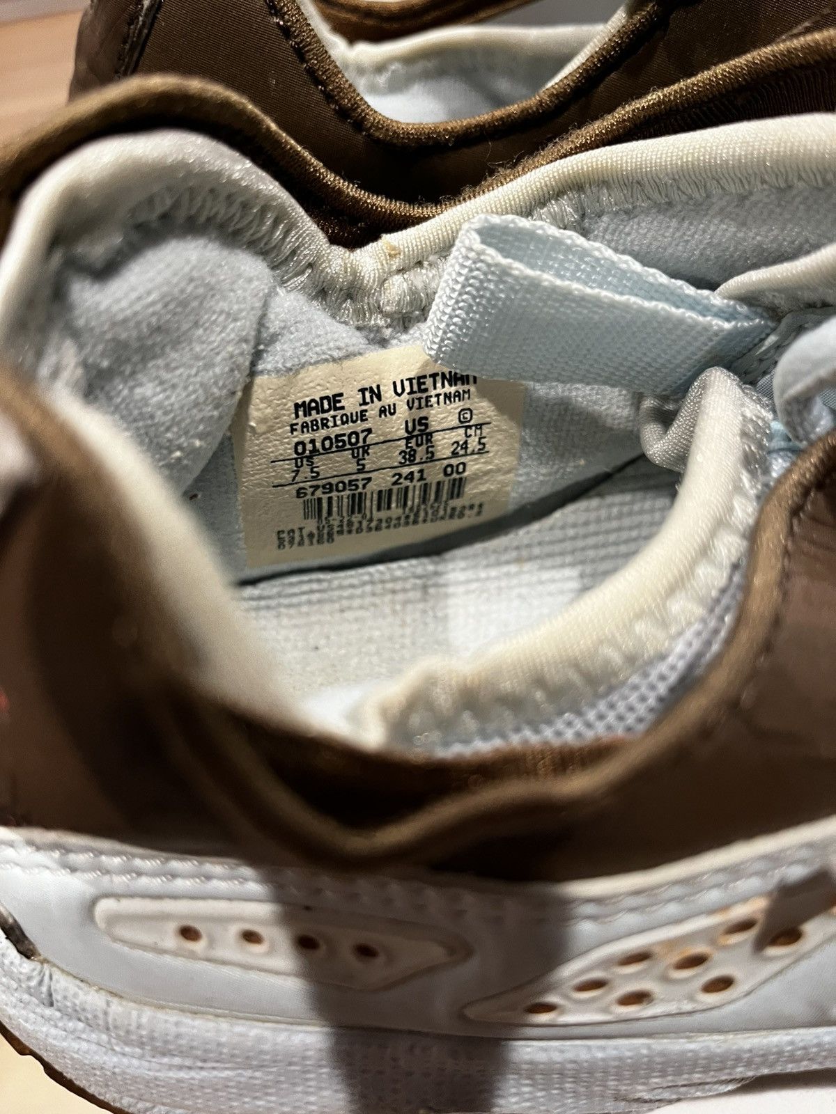 Nike OG Nike Air Sunder Max Mocha UNC Blue 7.5 rare vintage CDG Size US 7.5 / IT 37.5 - 8 Thumbnail