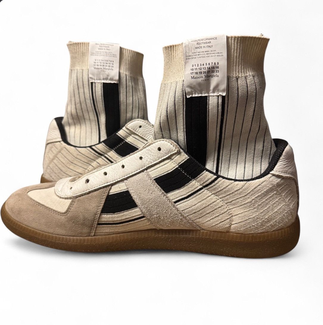 Maison Margiela Maison Margiela Sock GAT Sneakers White Size US 12 / EU 45 - 8 Thumbnail