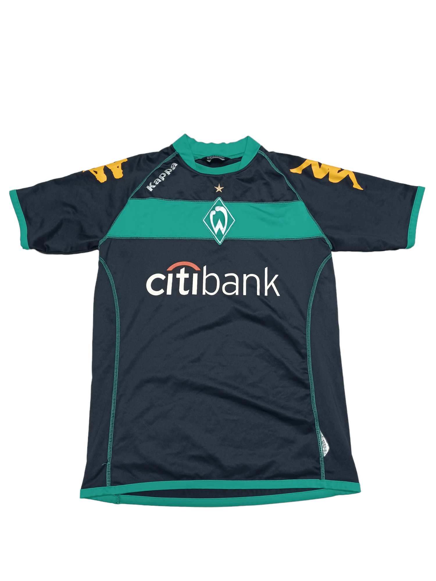 Kappa WERDER BREMEN 2008-2009 3RD KIT KAPPA VINTAGE JERSEY Size US M / EU 48-50 / 2 - 1 Thumbnail