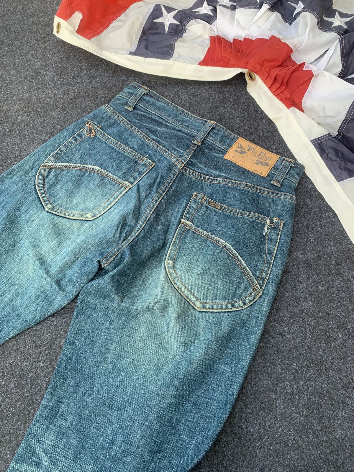 Japanese Brand Vintage The Fool jeans made in Japan 🇯🇵 Size US 28 / EU 44 - 11 Thumbnail