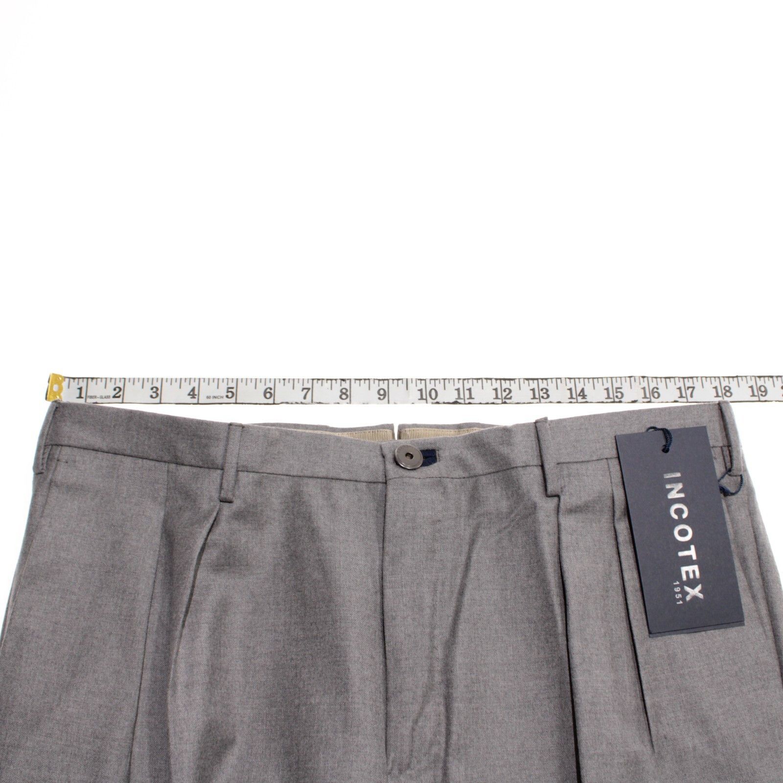Incotex INCOTEX New with tags Dress Pants Size 36 US In Gray Size US 36 / EU 52 - 5 Thumbnail