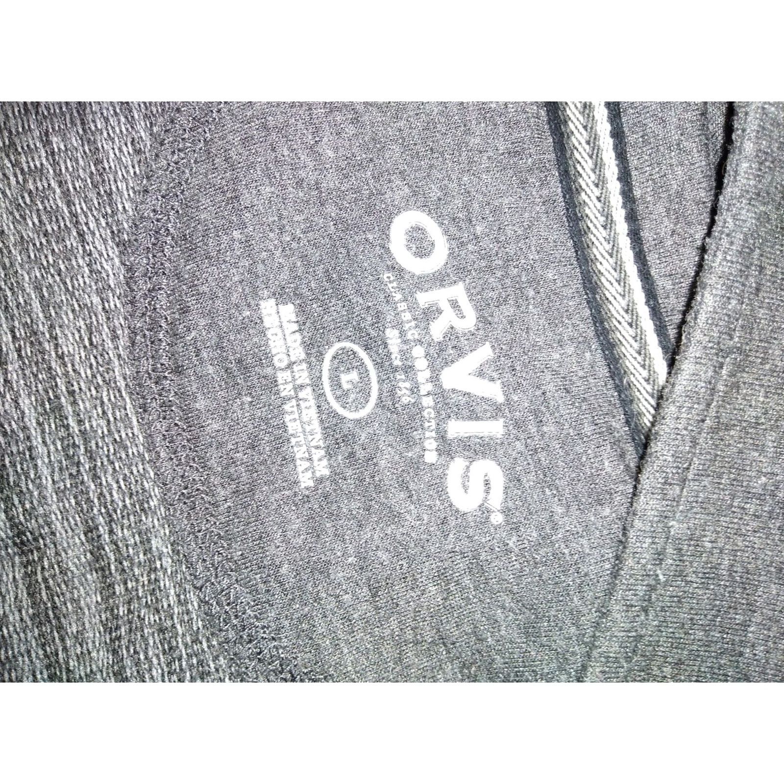 Orvis Orvis Mens Large Pullover Mock Neck 1/4 Zip Sweater Gray Size US L / EU 52-54 / 3 - 4 Thumbnail
