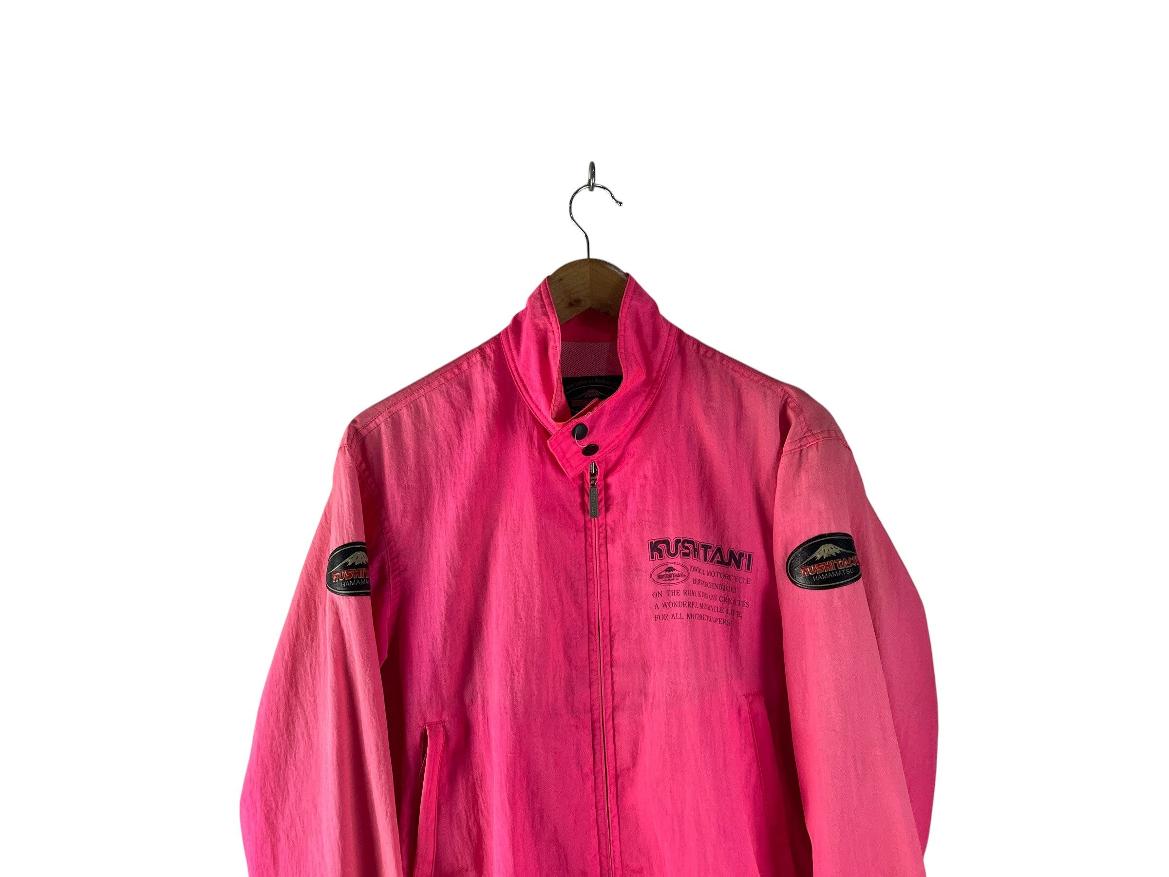 Sports Specialties Vintage Kushitani Moto Jacket Pink Y2K Size M Size US M / EU 48-50 / 2 - 7 Thumbnail
