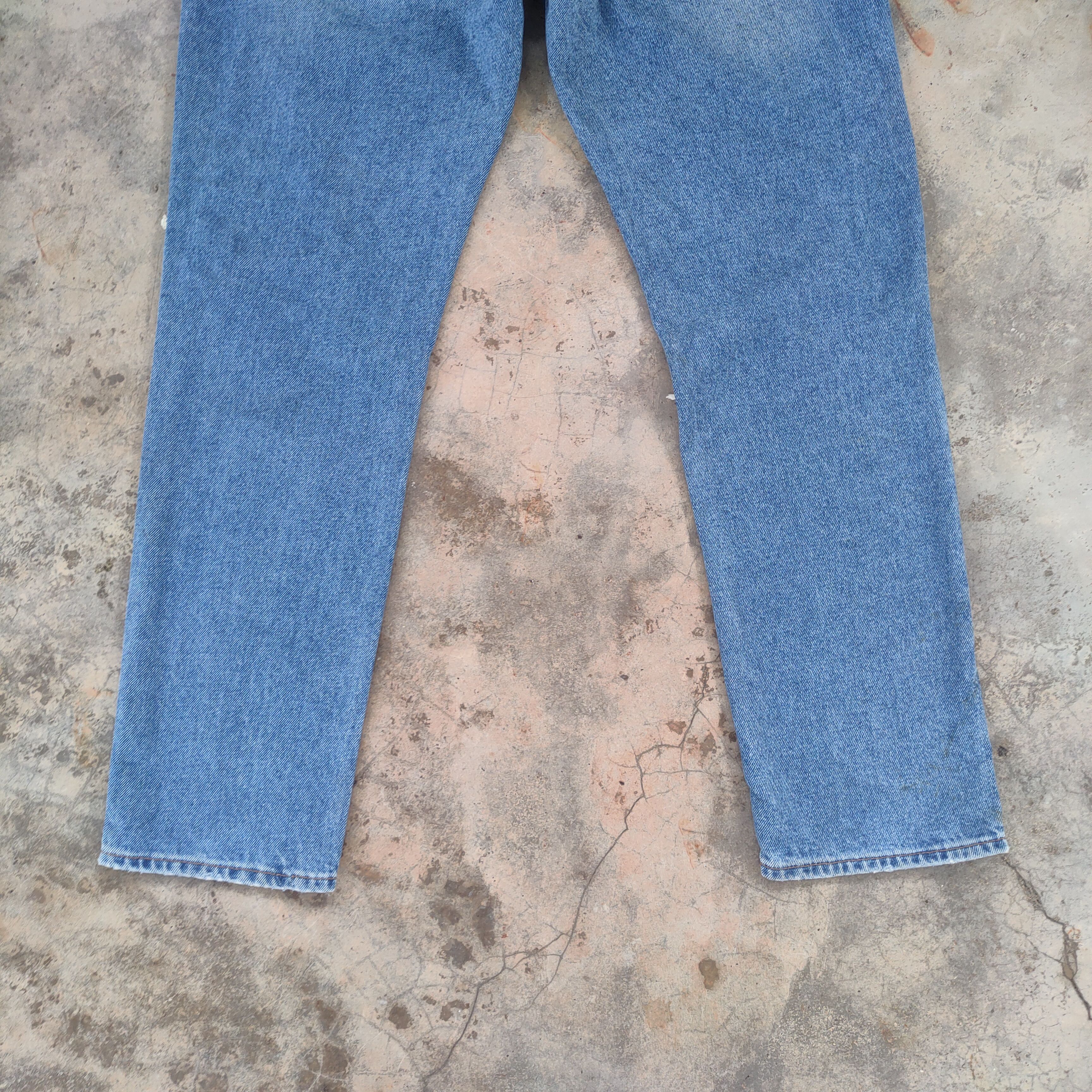 Japanese Brand W32 VINTAGE DENIM DISTRESSED FADED JEANS PANTS Size US 32 / EU 48 - 12 Thumbnail