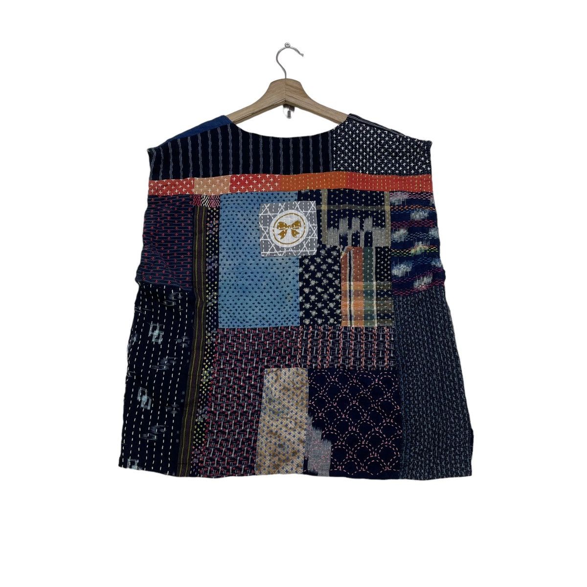45rpm × Japanese Brand × Tenderloin Vest Patchwork Sashiko Jacket Size US M / EU 48-50 / 2 - 6 Thumbnail