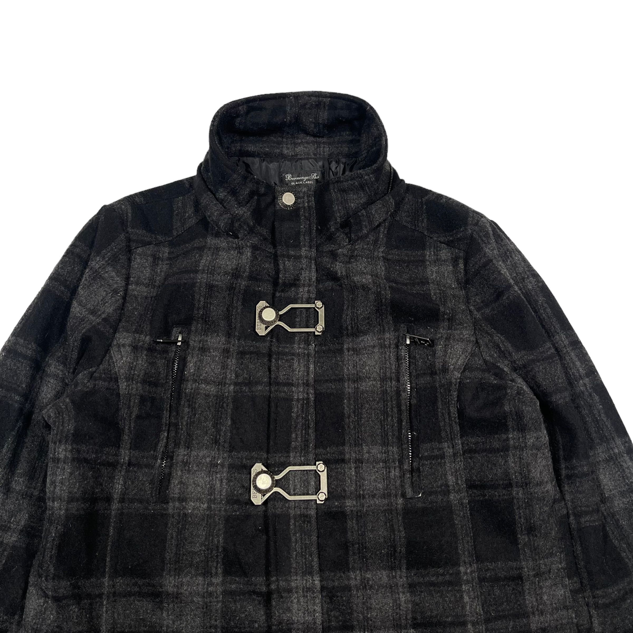 14th Addiction × If Six Was Nine × KMRii Berning Sho Plaid Wool Skinhead Punk Jacket Size US L / EU 52-54 / 3 - 3 Thumbnail