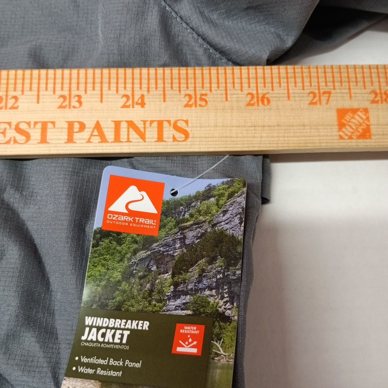 Other Ozark Trail Windbreaker Jacket Mens Size XL Gray Zip Pockets Size US XL / EU 56 / 4 - 6 Thumbnail