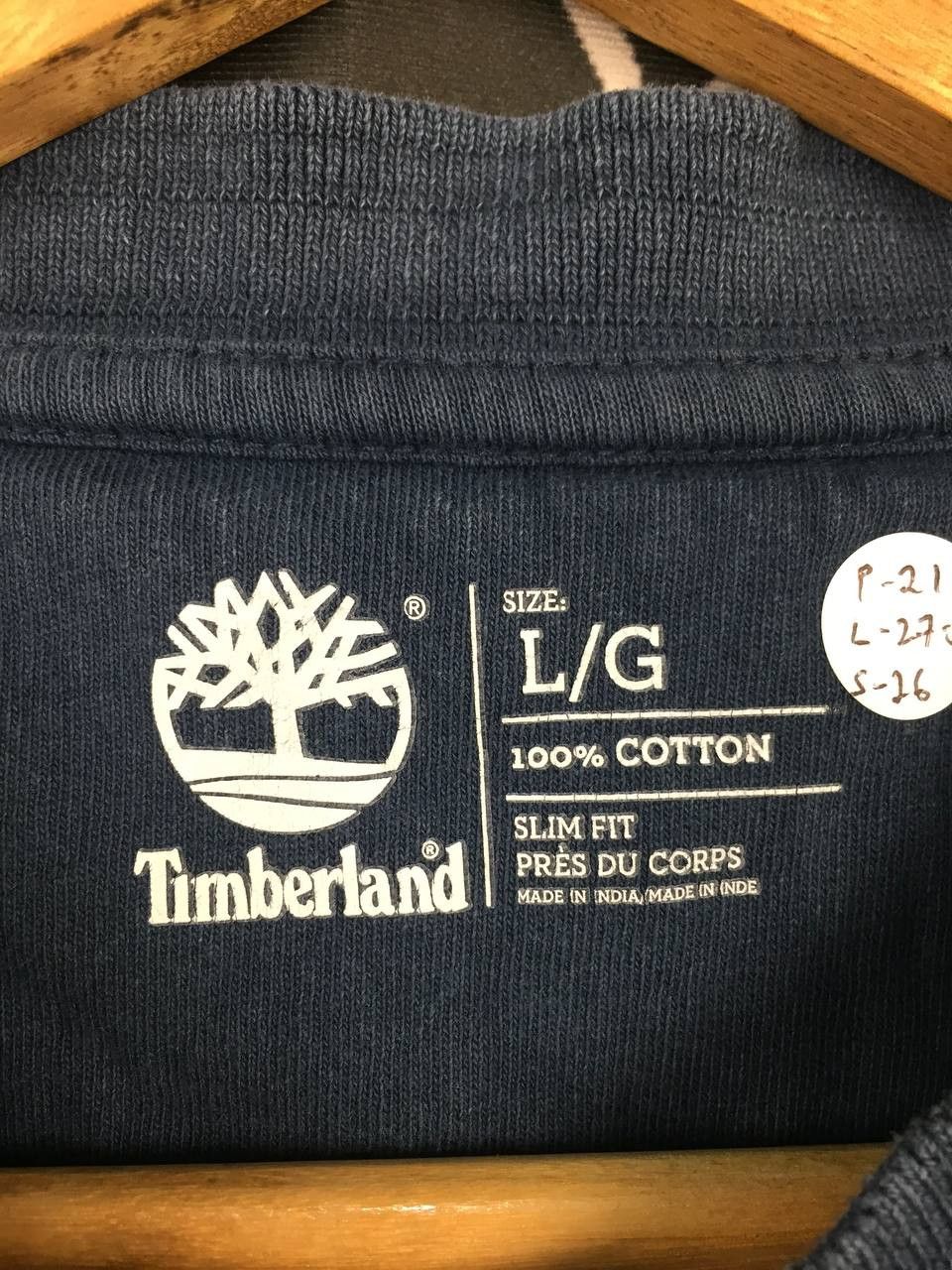 Timberland Timberland Small Logo Long Sleeve Slim Fit Henley Tee Size US L / EU 52-54 / 3 - 12 Thumbnail