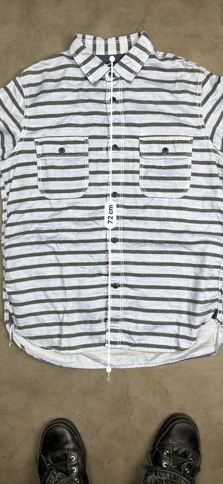 Comme des Garcons Comm des Garçons AD2015 archive striped shirt Size US M / EU 48-50 / 2 - 9 Thumbnail