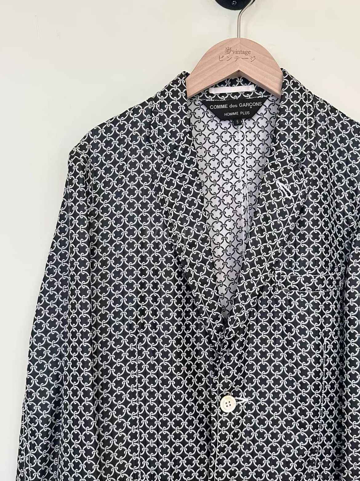 Comme Des Garcons Homme 12SS Chain Pattern Jacket