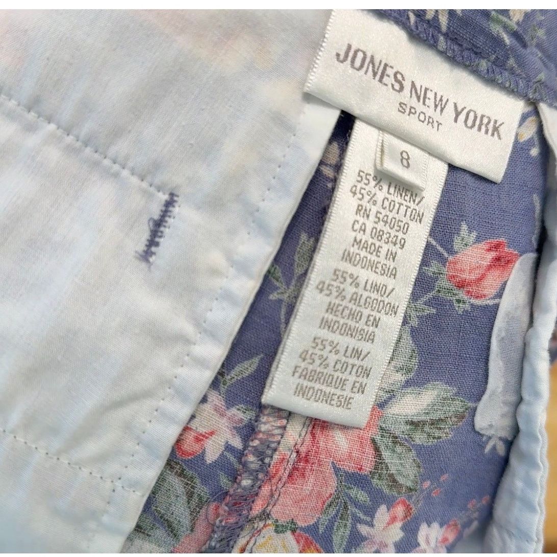 Jones New York Jones New York Vintage Linen Cotton Shorts Petite Women Sz 8 Size 30" / US 8 / IT 44 - 3 Thumbnail